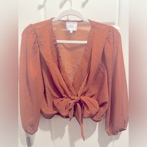 J.O.A / Nordstrom Carry / Rust Color / Crop Top